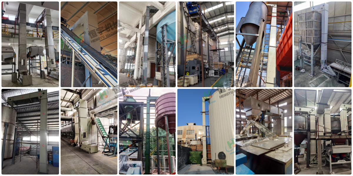 斗式提升機(jī)客戶(hù)現(xiàn)場(chǎng)